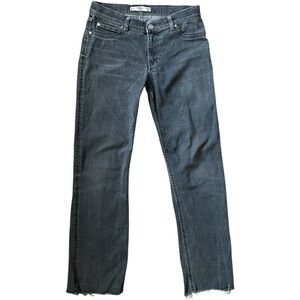 Women’s Vintage Dark Grey Denim Jeans